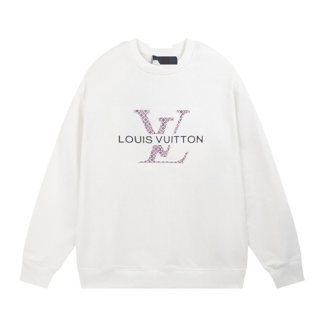 Autumn and winter new letter classic round neck sweater print loose  1209023