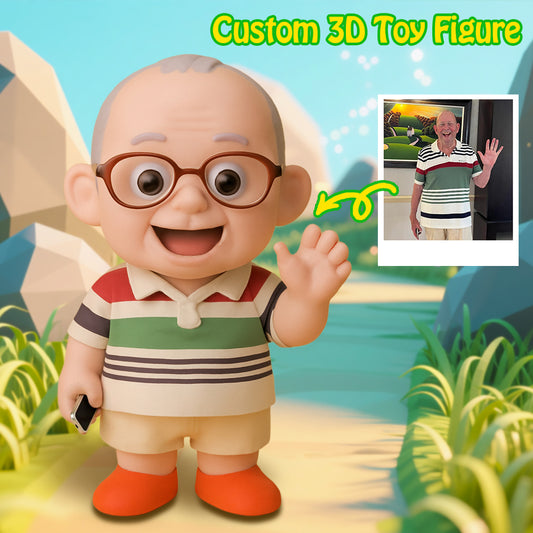 Personalized 3D Printed Dad Toy Create a One-of-a-Kind Father's Day Surprise Gift