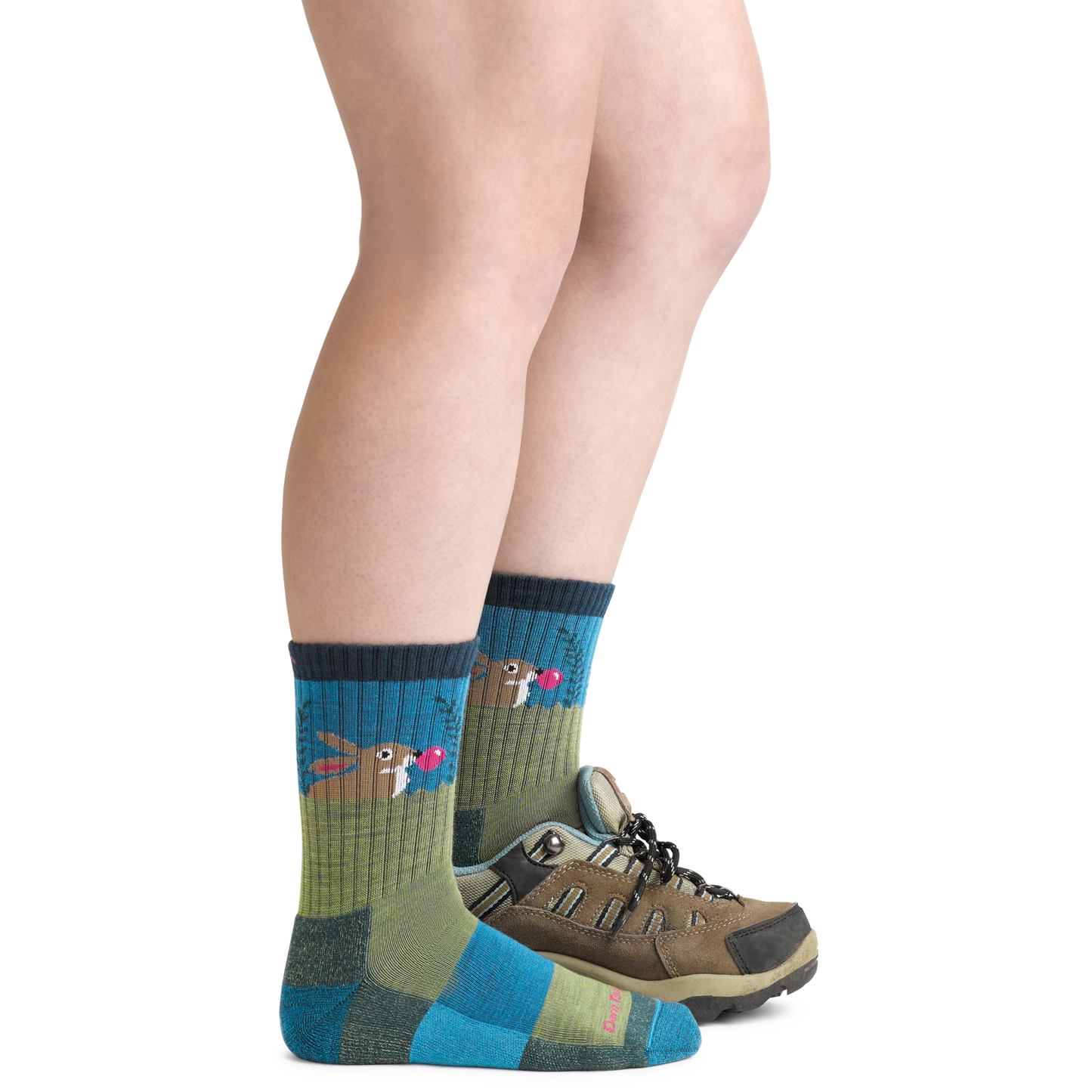 Kids Bubble Bunny Jr. Micro Crew  Lightweight Hiking Sock-Last Chance