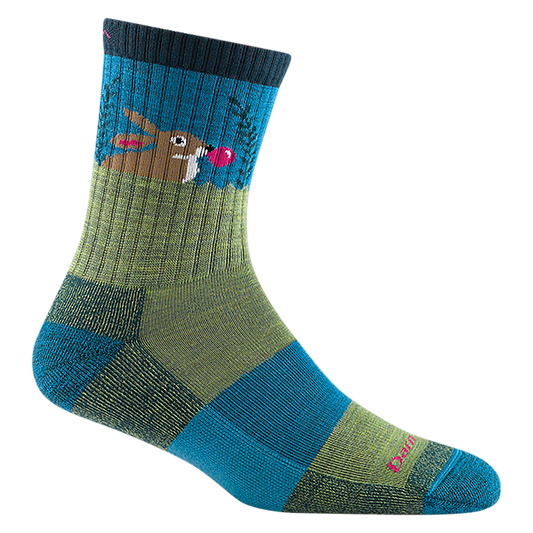 Kids Bubble Bunny Jr. Micro Crew  Lightweight Hiking Sock-Last Chance