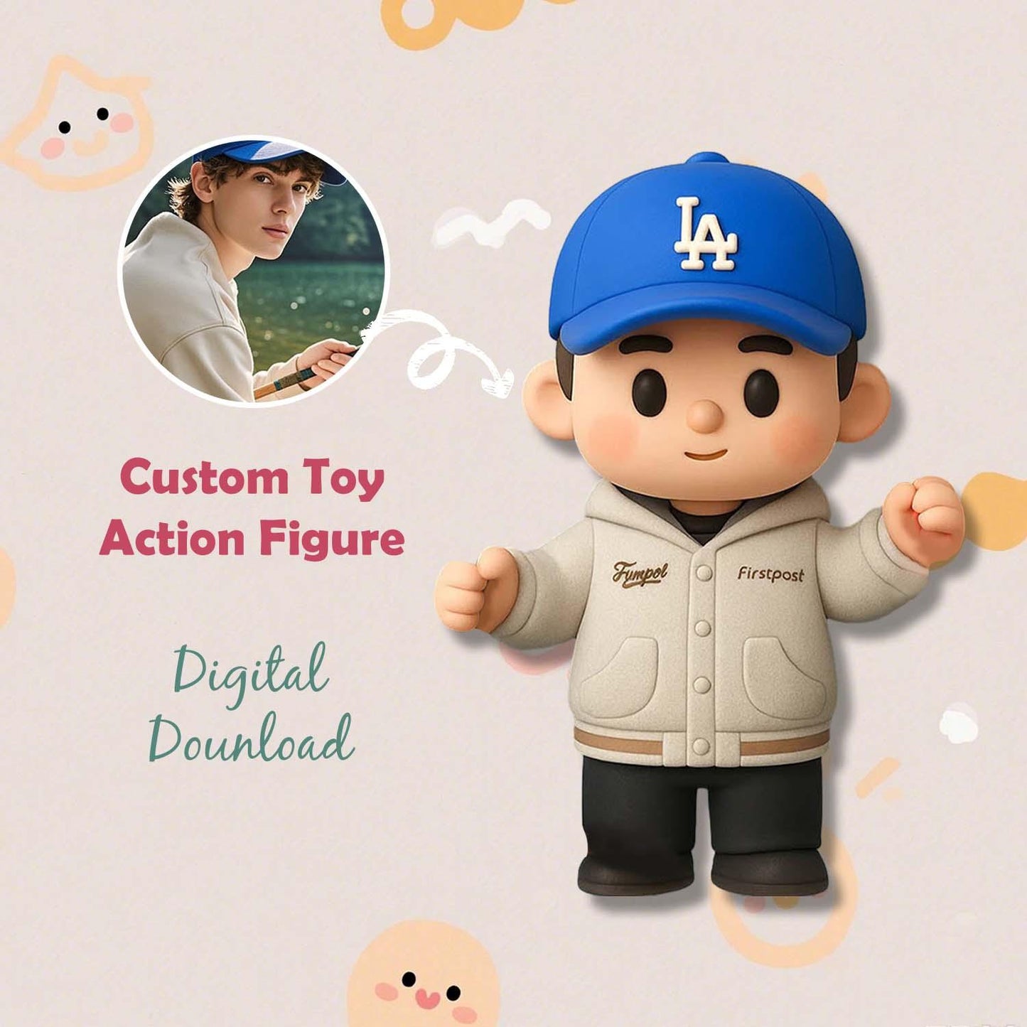 Create Your Own 3D Action Figure from Photo Fun and Custom Desk Buddy for Work