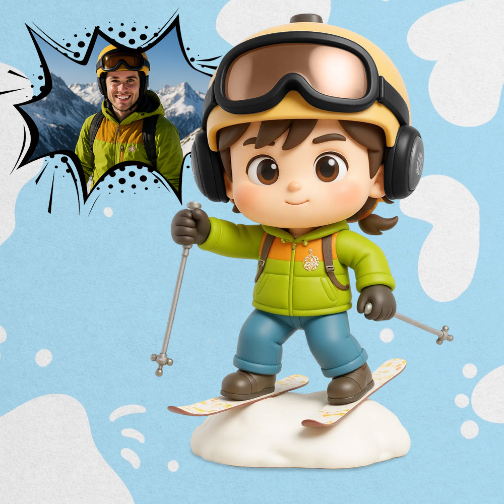 Create Your Own 3D Fitness Action Figure Unique Gift for Runners and Gym Fans