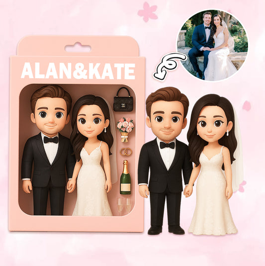 Create Your Own Blind Box Inspired 3D Cartoon Character Figurine Unique Collectible Toy Made from Your Photo