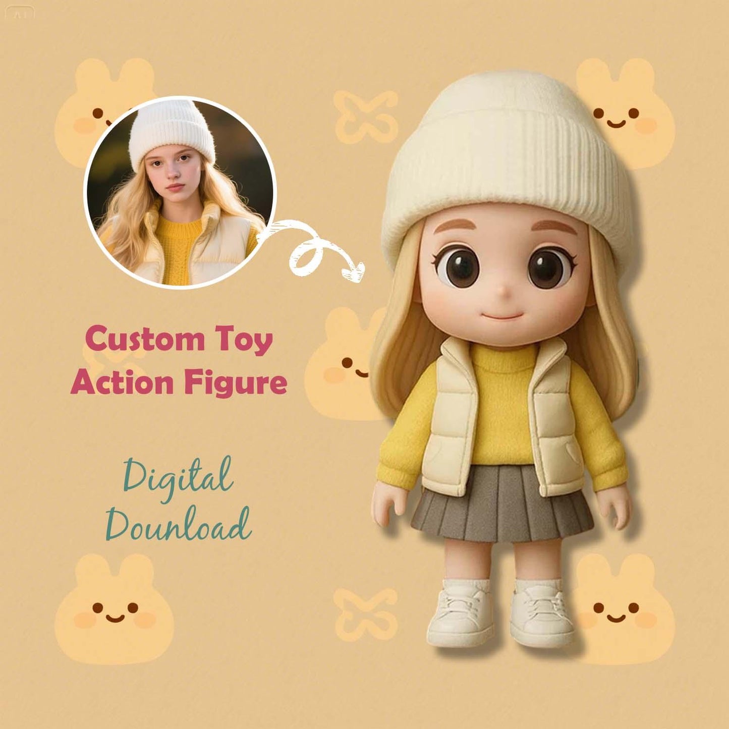 Create Your Own 3D Action Figure from Photo Fun and Custom Desk Buddy for Work