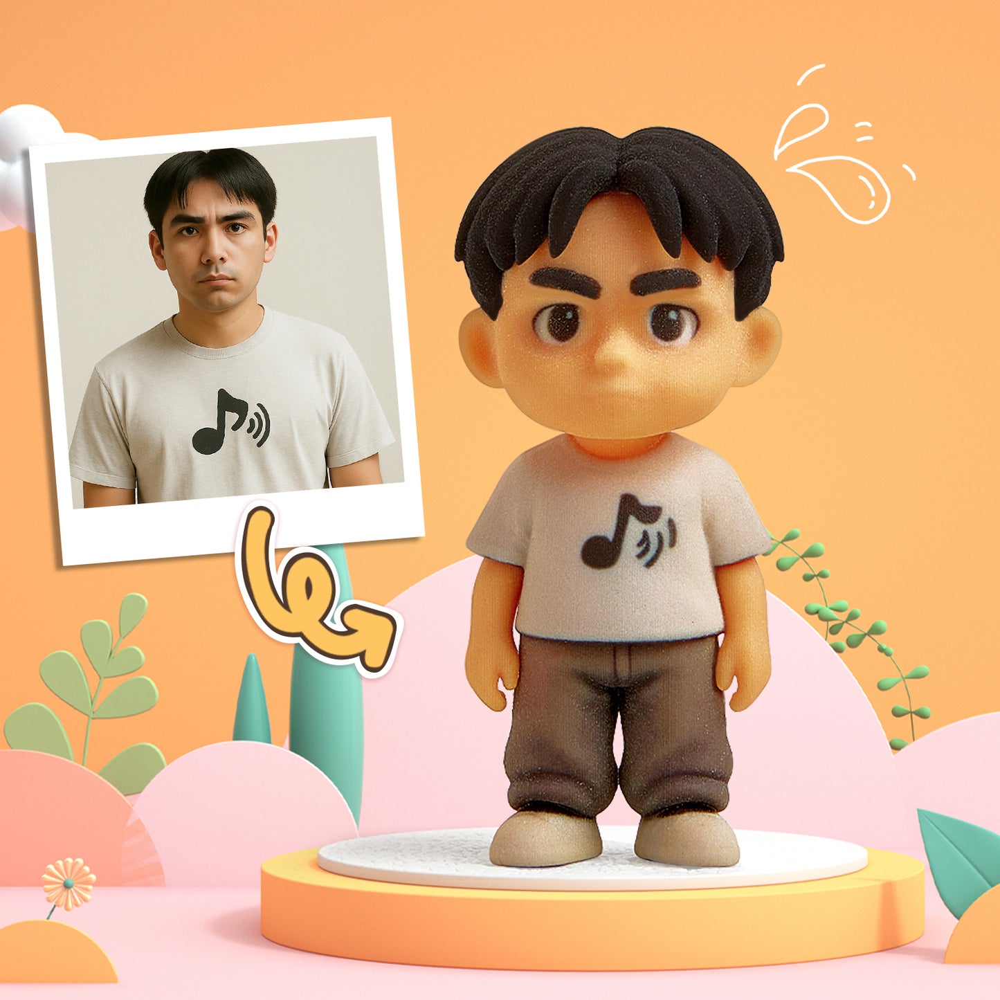Create Your Own 3D Action Figure from Photo Fun and Custom Desk Buddy for Work