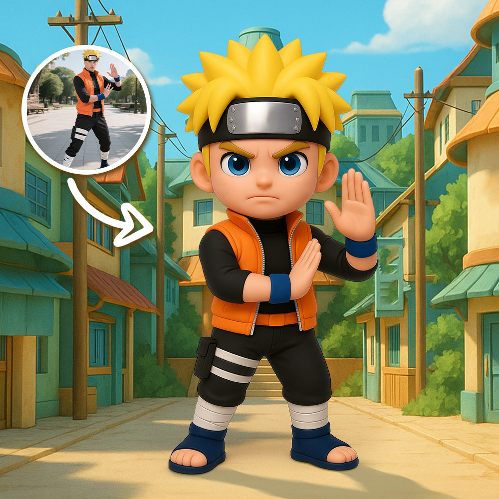 Personalized 3D Chibi Style Figurine from Your Cos Photo Lifelike Cosplay Character Replica Collectible Perfect Birthday Gift for Your Fellow Coser