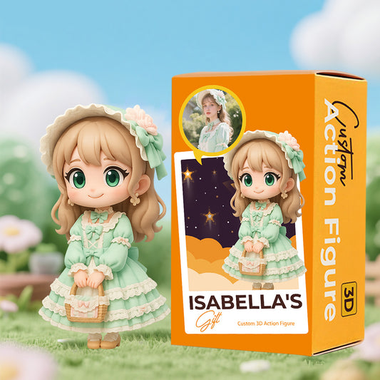 Create Your Own Unique 3D Lolita Figure From Your Lolita Photo Custom Made Birthday Gift For Friends Lovers And Lolita Enthusiasts
