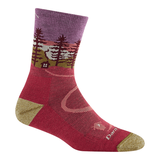 Women's Northwoods Micro Crew Midweight Hiking Socks