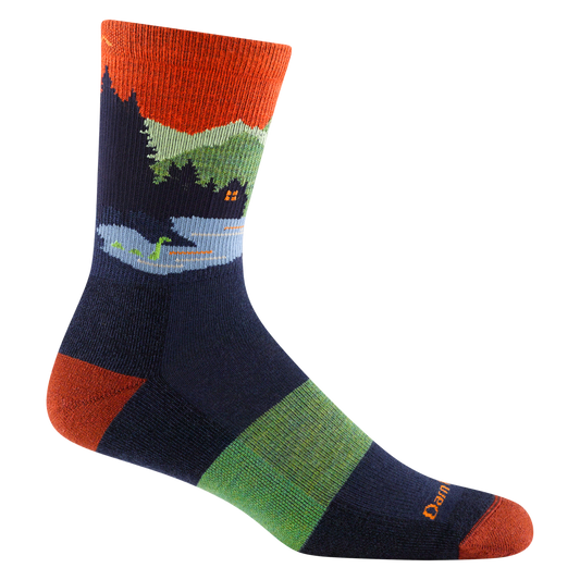 Men's Close Encounters Micro Crew Midweight Hiking Socks