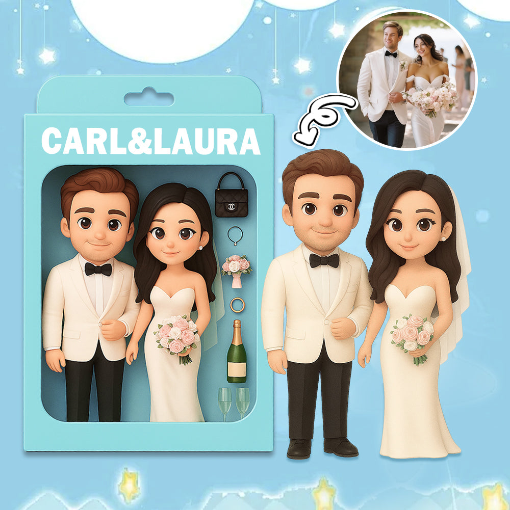 Create Your Own Blind Box Inspired 3D Cartoon Character Figurine Unique Collectible Toy Made from Your Photo