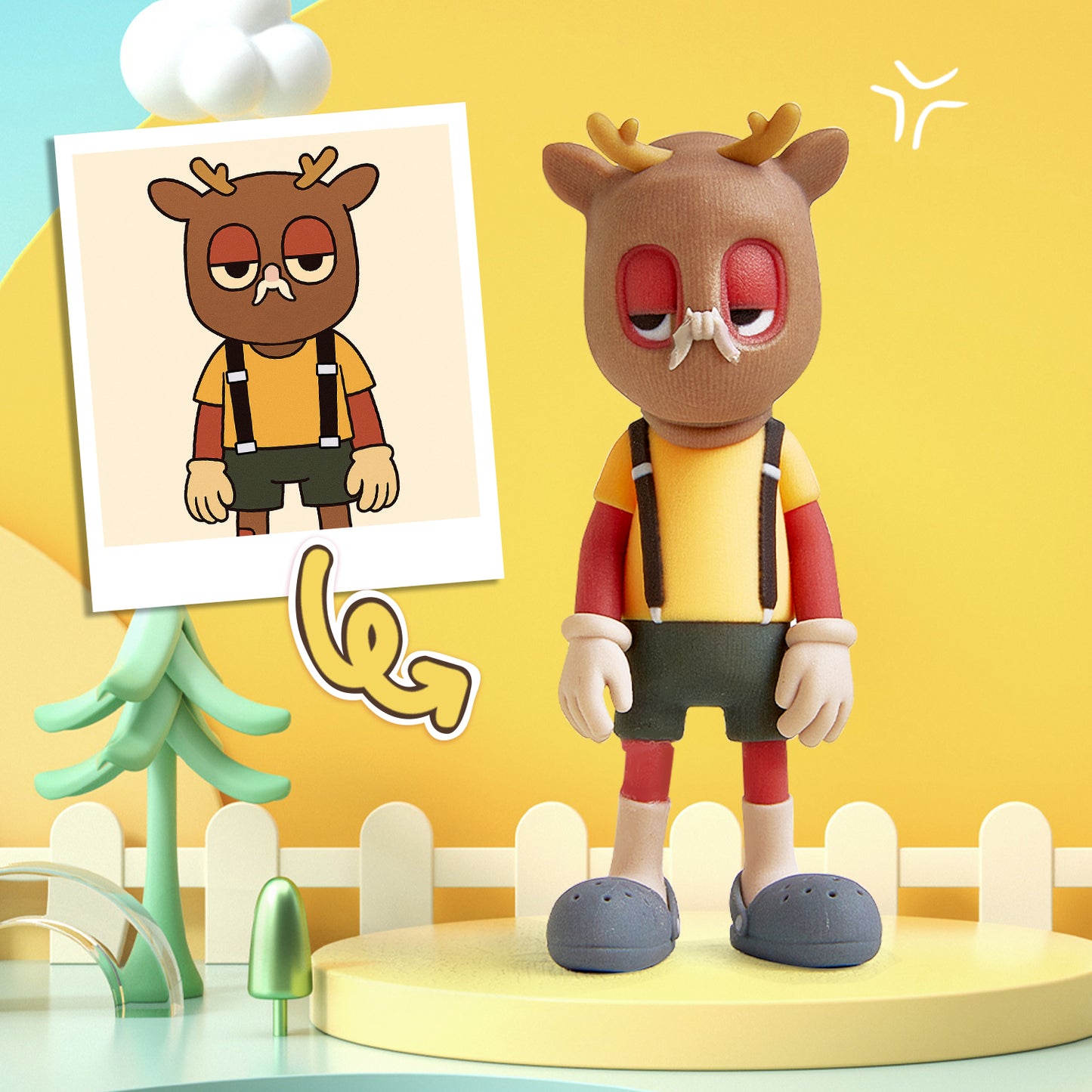 Create Your Own 3D Action Figure from Photo Fun and Custom Desk Buddy for Work