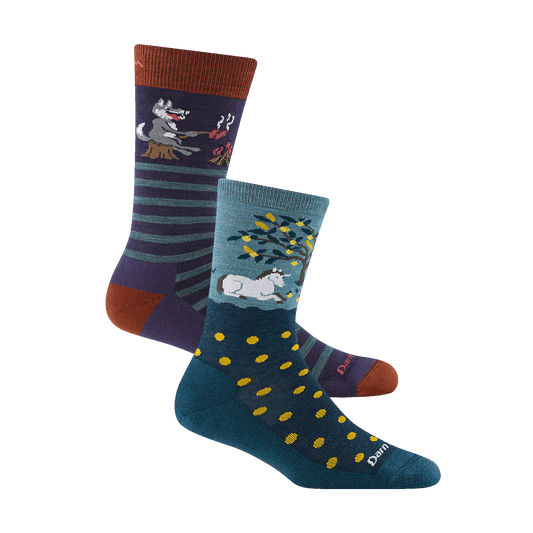 Men's and Women's Animal 2-Pack Lifestyle Socks