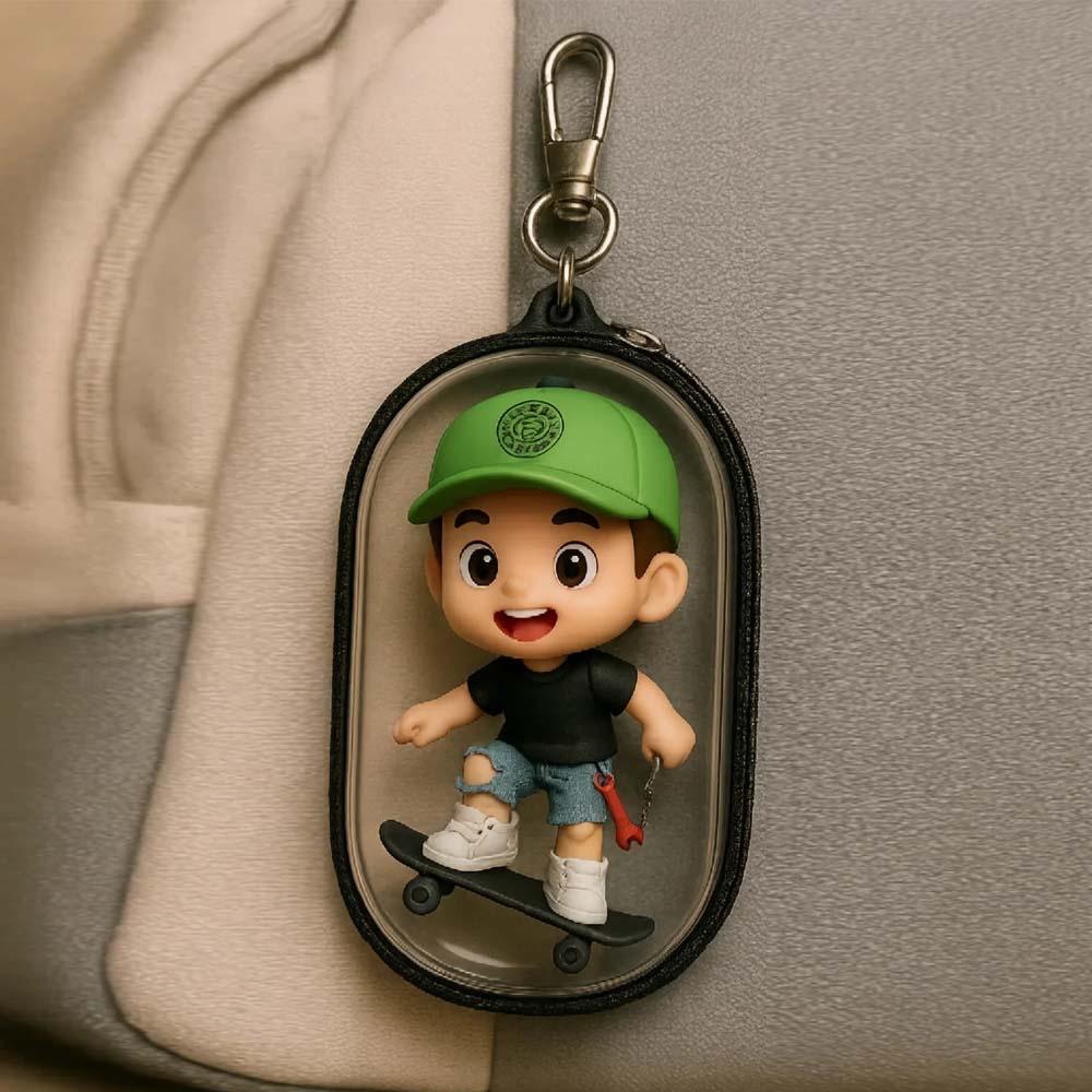 Custom Character Backpack Charm Cute 3D Accessory Gift
