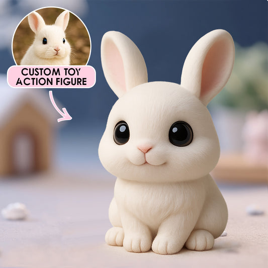 3D Personalized Action Figure From Photo Custom Toy Model With Realistic Features Gift For Pet Lovers