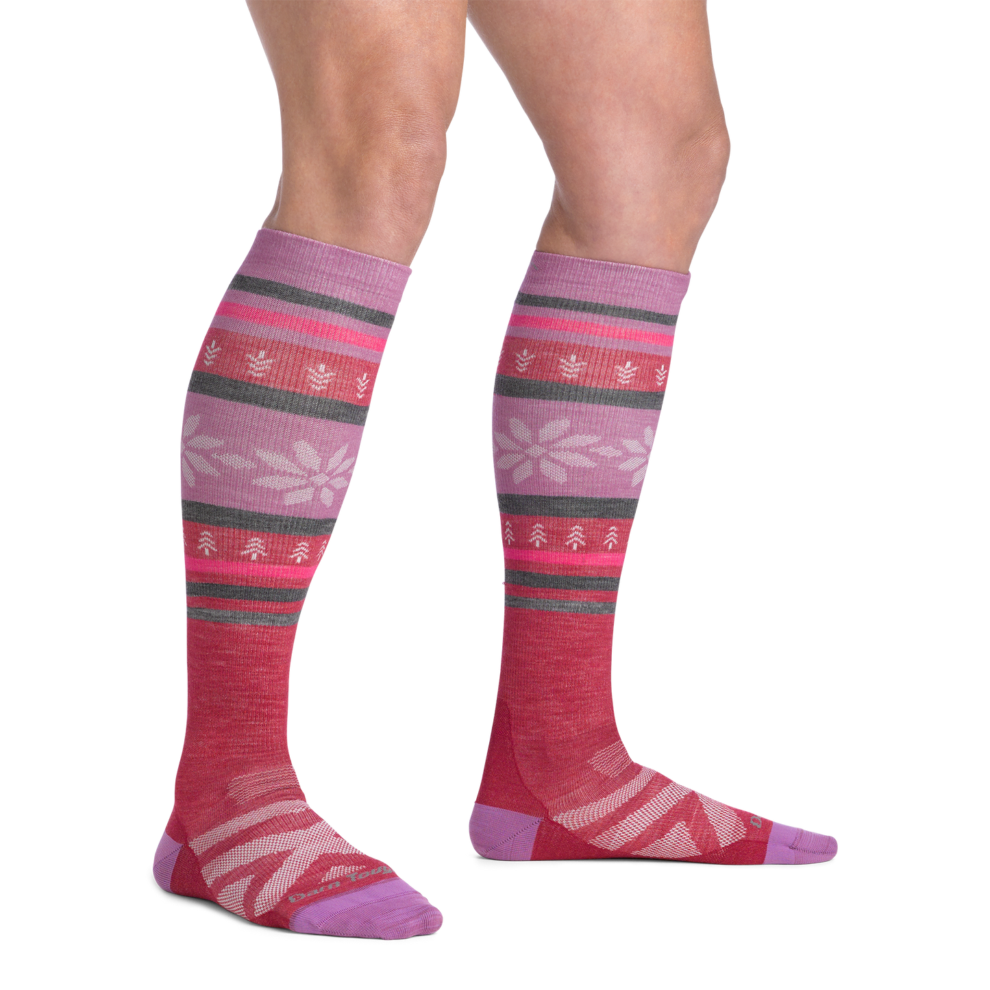 Women's Alpine Over-the-Calf Lightweight Ski & Snowboard Socks