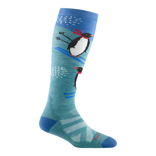 Women's Penguin Peak Over-The-Calf  Midweight Ski & Snowboard Sock-Last Chance