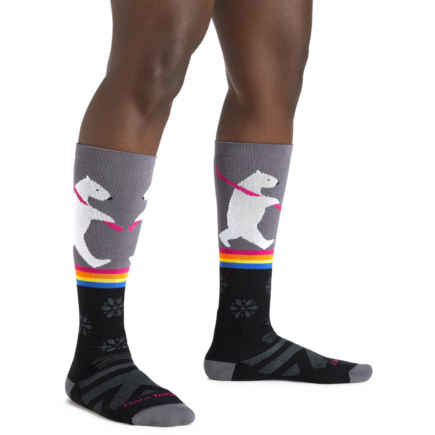 Women's Due North Over-the-Calf Midweight Ski & Snowboard Socks