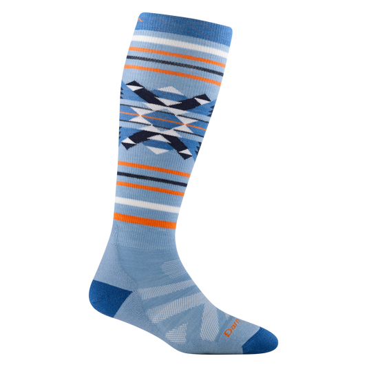 Women's Snowscape Over-the-Calf  Lightweight Ski & Snowboard Sock-Last Chance