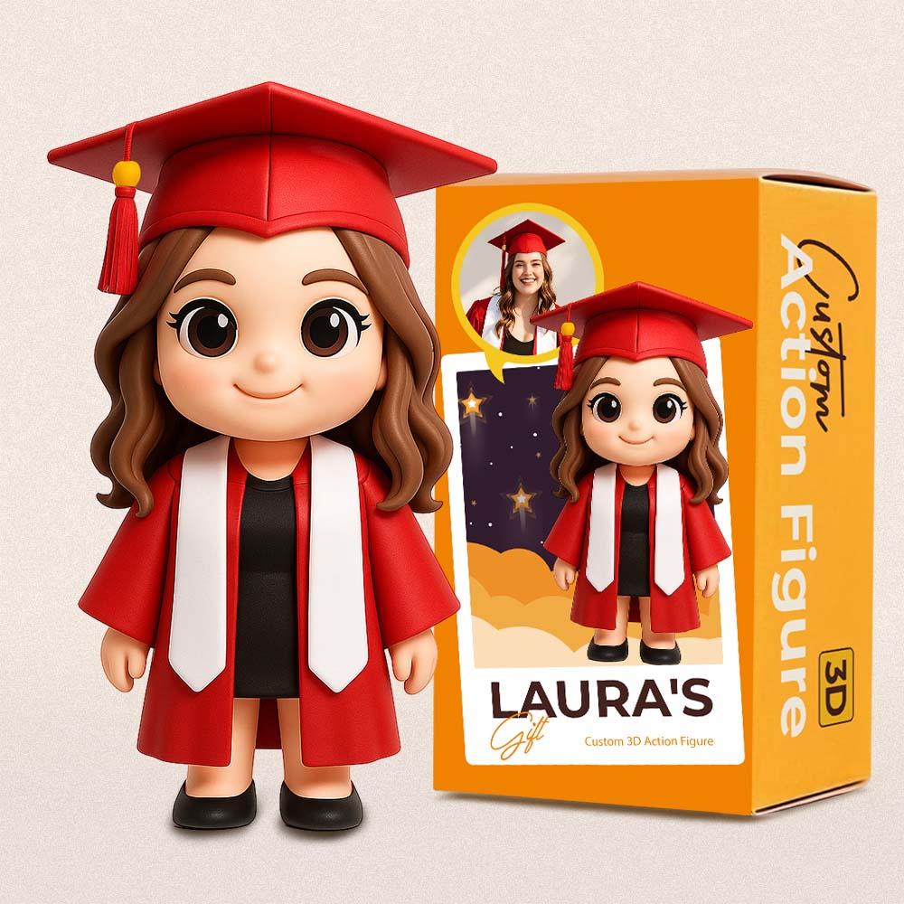 Personalized Graduation Gift 3D Printed Toy Create a One-of-a-Kind Surprise Gift for Her