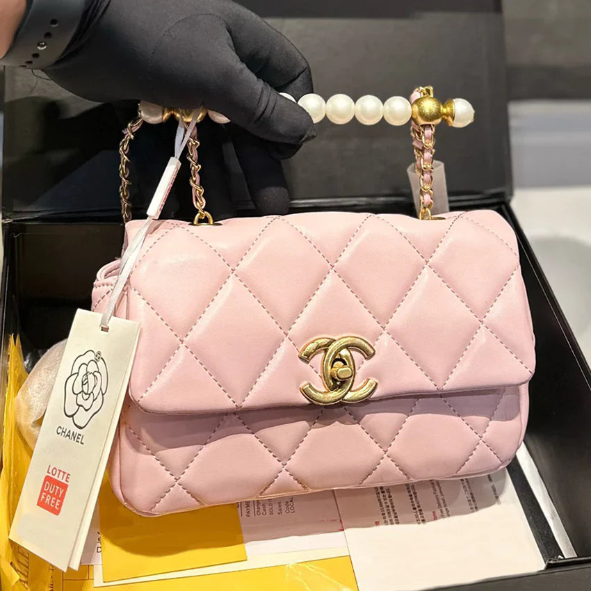 Luxury pearl chain shoulder bag 1024071113