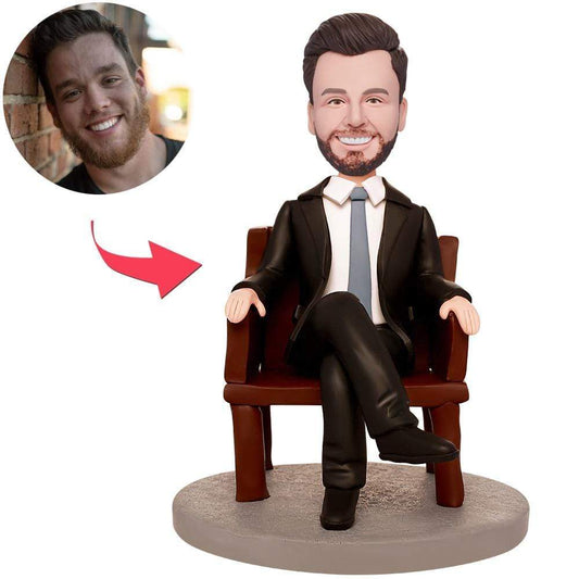 Custom Bobblehead Business Mogul Gifts For Him