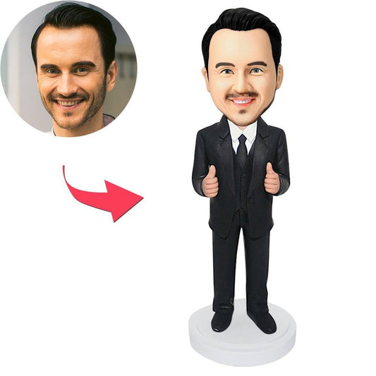 Personalized You Are The Best Bobblehead with Engraved Text