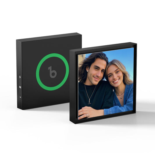 New Upgrade Custom Music & Photo Fridge Magnet Can Customize 1-6 Frame Art and Songs Adjustable Volume