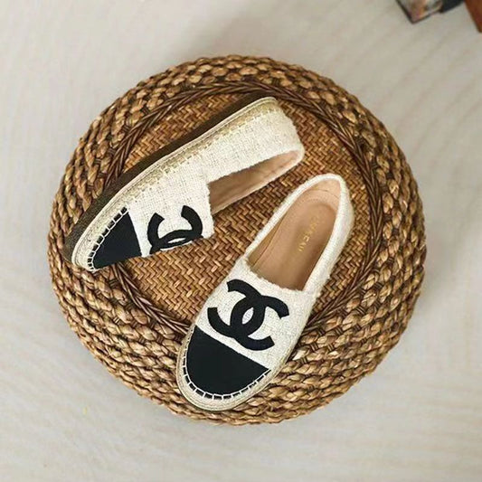 New fashion D logo womens loafers2 09