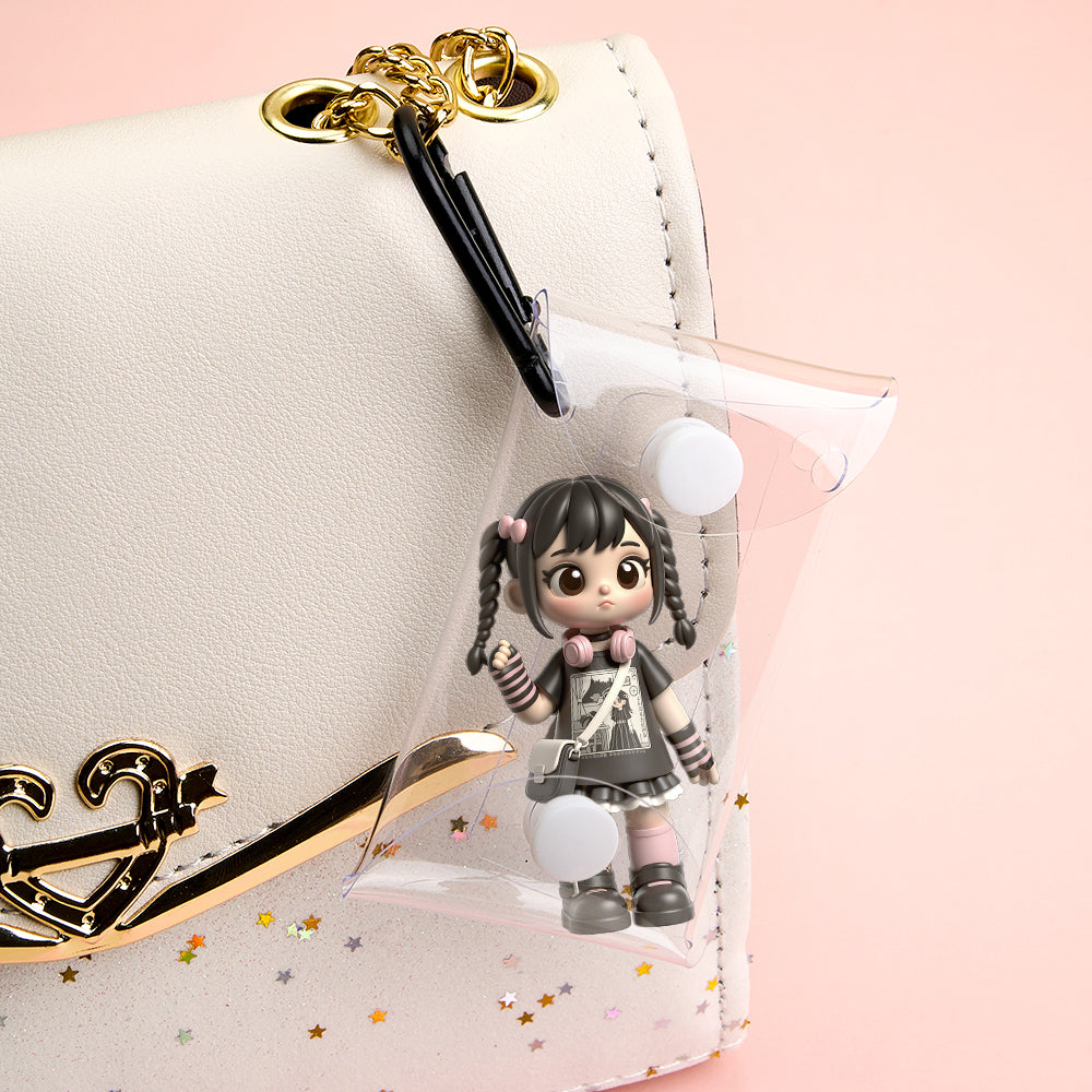 Custom Character Backpack Charm Cute 3D Accessory Gift