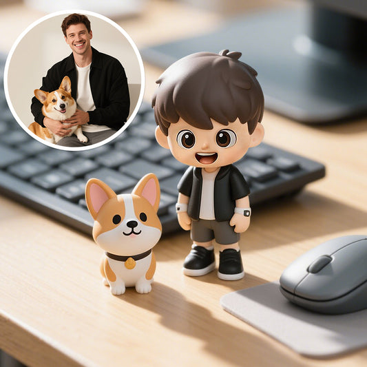 Create Your Own 3D Action Figure from Photo Fun and Custom Desk Buddy for Work