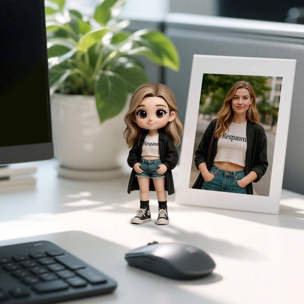 Create Your Own 3D Action Figure from Photo Fun and Custom Desk Buddy for Work