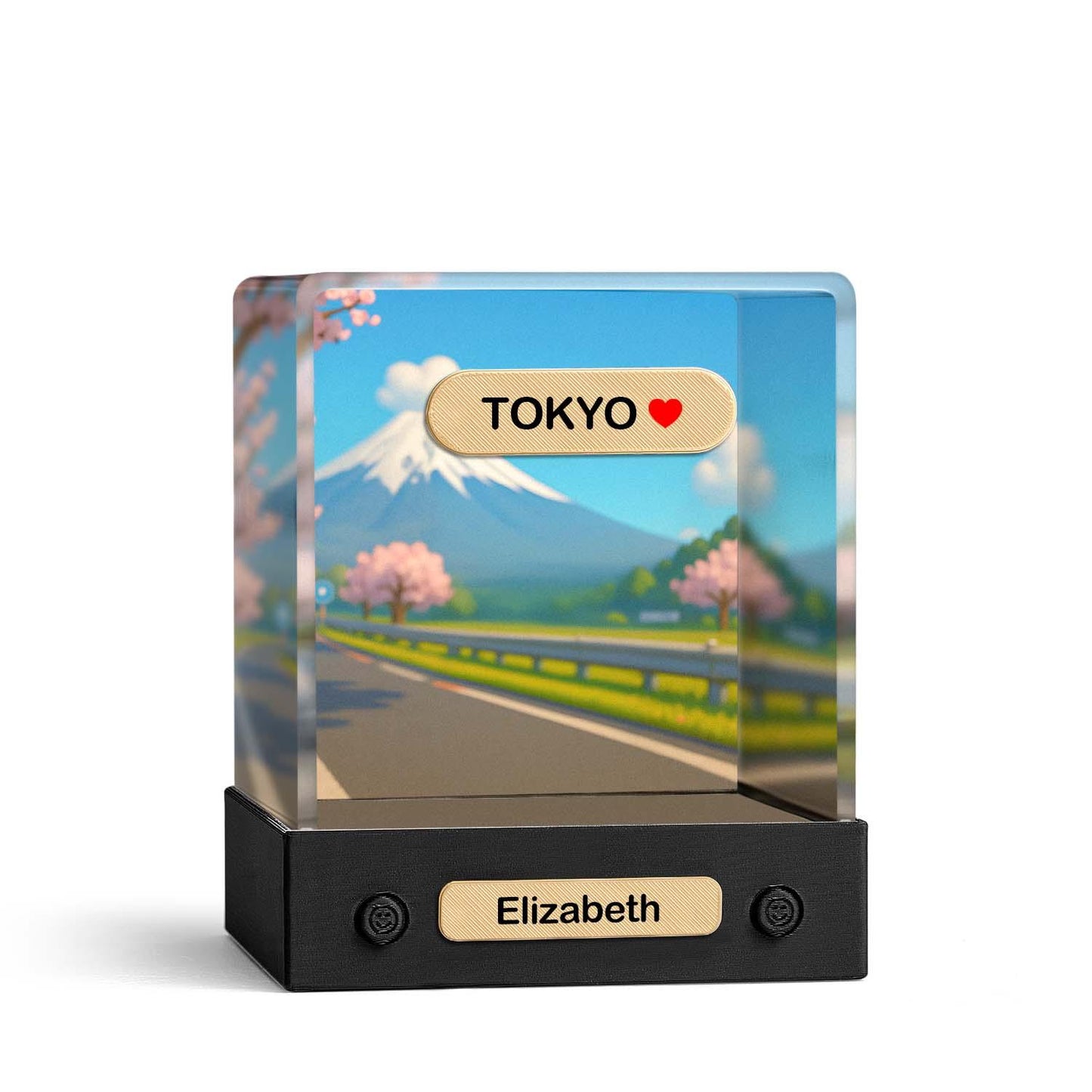 Custom 3D Action Figure Acrylic Box Decoration From Your Photo Personalized Background Toy Figure Custom Action Figure Gifts For Him/Her