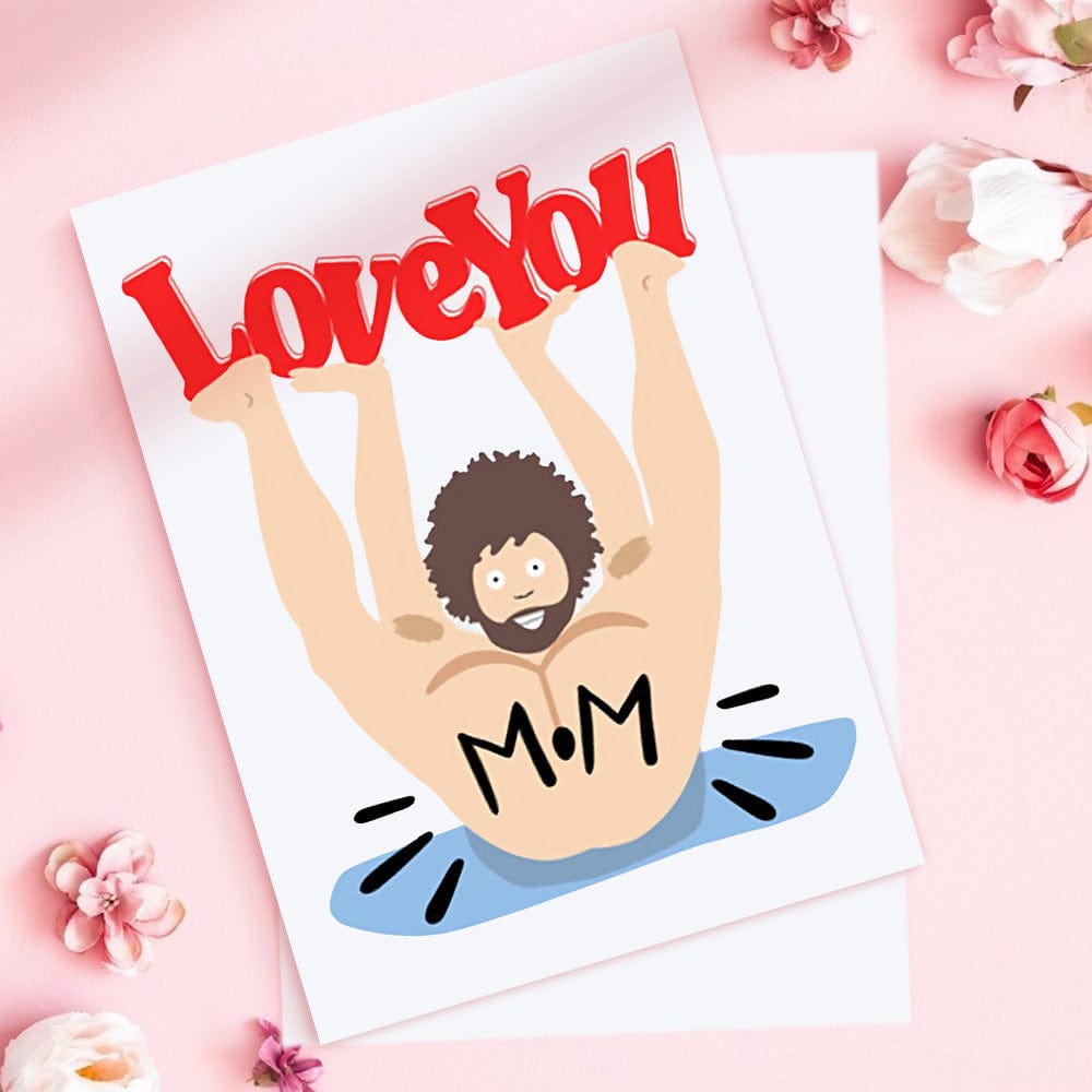 Funny Mother's Day Greeting Card Funny Mom Card Love You