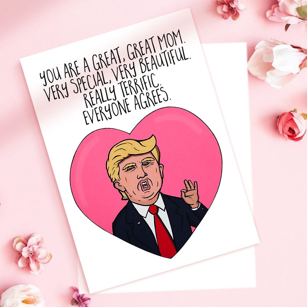 Funny Mother's Day Greeting Card Funny Mom Card Love You