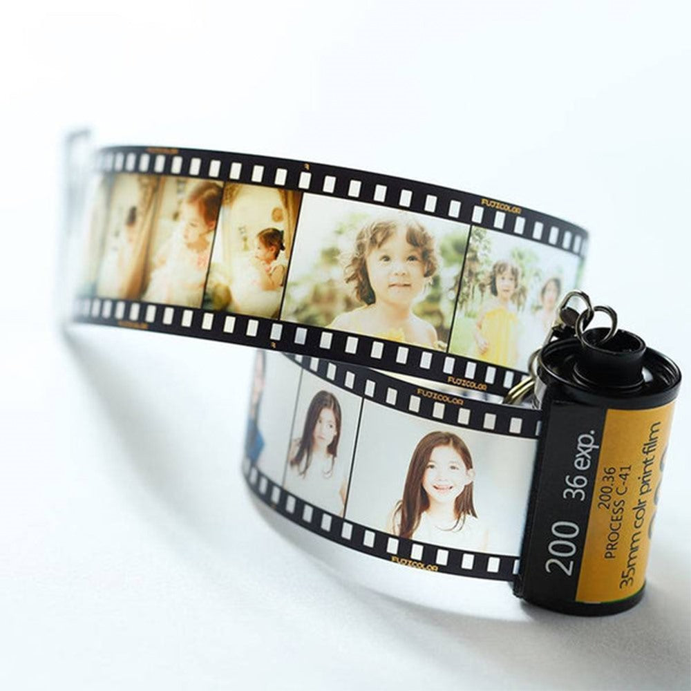 Custom Camera Roll Keychain Personalized Film Keychain Anniversary Gifts Valentine's Gifts