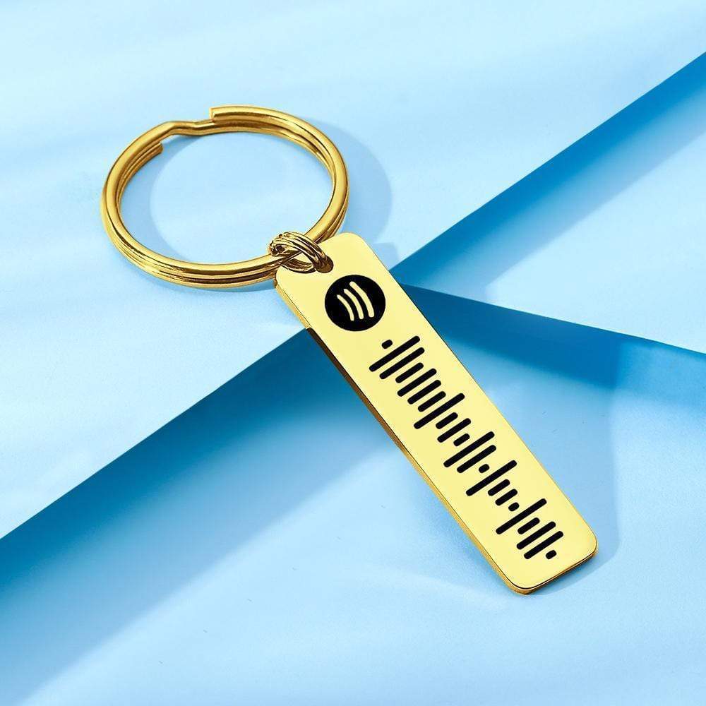 Spotify Keychain Custom Music Keychain Birthday Gift For Him