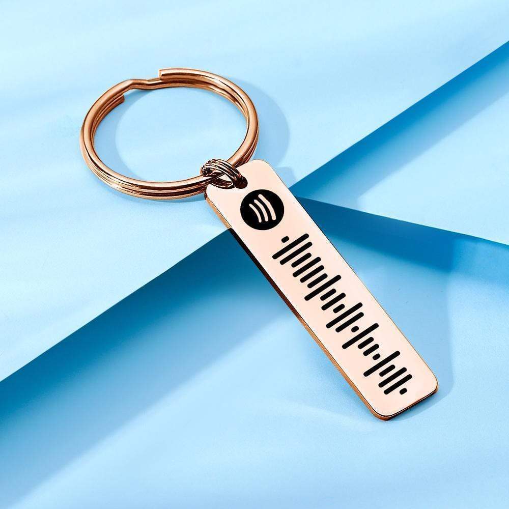 Spotify Keychain Custom Music Keychain Birthday Gift For Him