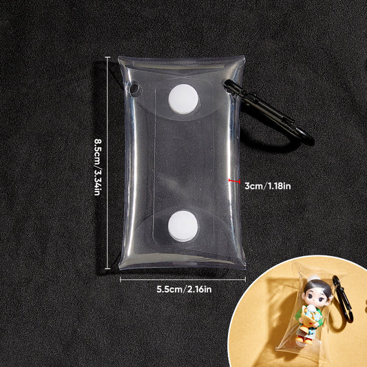(Fits 6cm Figures) PVC Keychain Display Pouch Style A