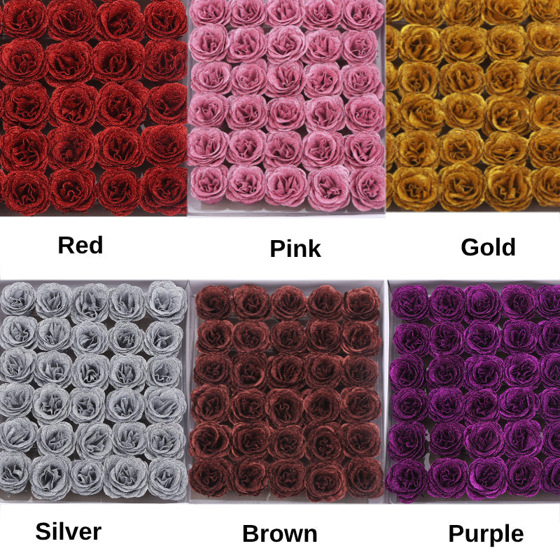 Glitter Rose Bouquet Best Anniversary Gift for Her