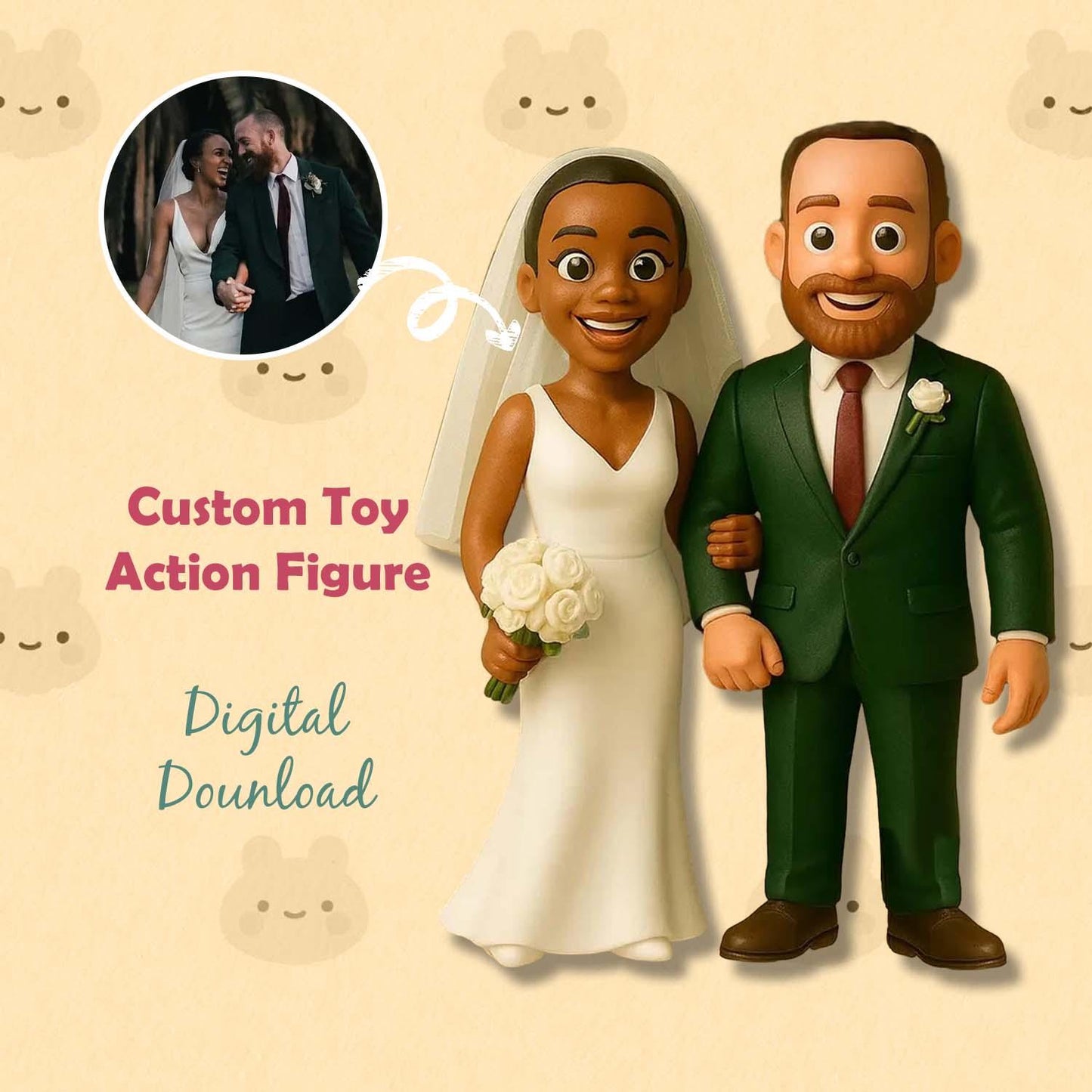 Personalized 3D Printed Dad Toy Create a One-of-a-Kind Father's Day Surprise Gift