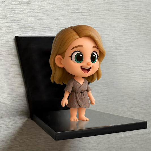 Personalized Kids Cartoon Fridge Magnet Custom 3D Character from Photo Unique Gift for Children