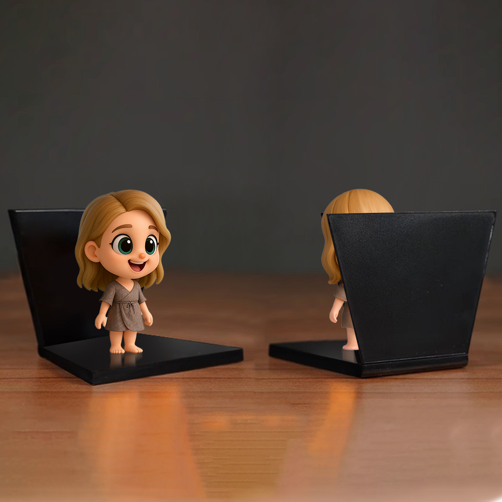 Personalized Kids Cartoon Fridge Magnet Custom 3D Character from Photo Unique Gift for Children