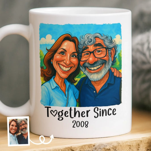Custom Photo Mug Personalized Anniversary Wedding Gifts For Husband And Wife, Him And Her-I'm Yours No Returns Or Refunds