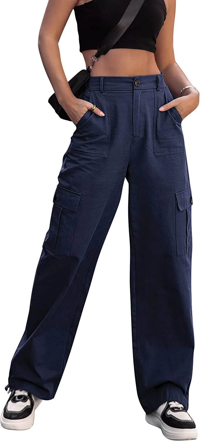 New Summer Casual Pants For Women Buttons